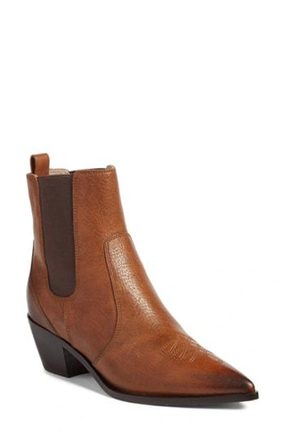 Paige Willa Chelsea Bootie In Brown