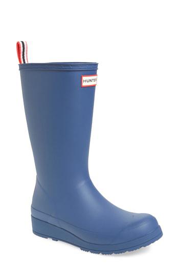 peak blue hunter boots