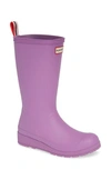 Hunter Original Play Tall Waterproof Rain Boot In Thistle