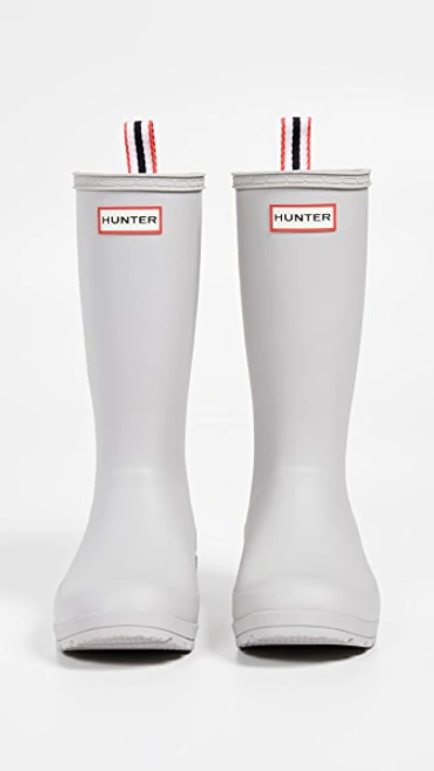 Hunter Original Play Tall Waterproof Rain Boot In Grey