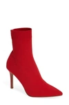 Steve Madden Claire Bootie In Red