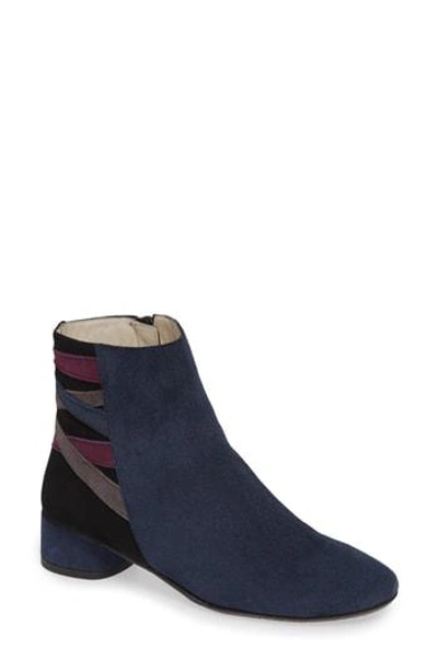 Amalfi By Rangoni Rustico Bootie In Navy Suede