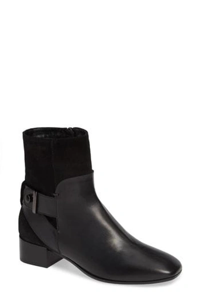 Aquatalia Lilly Water Resistant Boot In Black