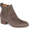 Rag & Bone Walker Brushed Suede Ankle Boots In Elephant Suede