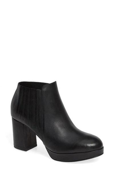 Eileen Fisher Bird Bootie In Black Leather ModeSens