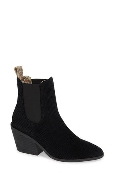 Band Of Gypsies Shadow Chelsea Boot In Black Corduroy