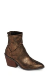 Band Of Gypsies Lakota Bootie In Bronze Faux Leather