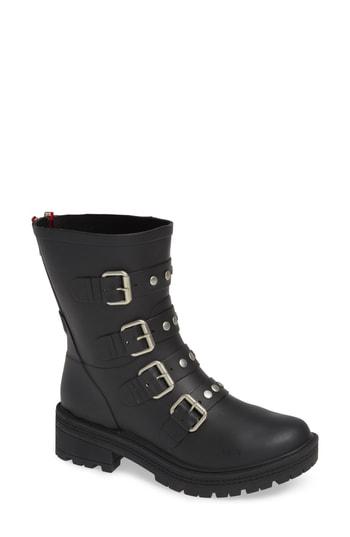 steve madden thunder rubber bootie