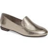 Adrianna Papell Britt Loafer In Gunmetal Leather