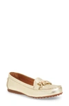 Kate Spade Carson Loafer In Gold Metallic