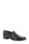 Munro Harrison Loafer In Black Leather