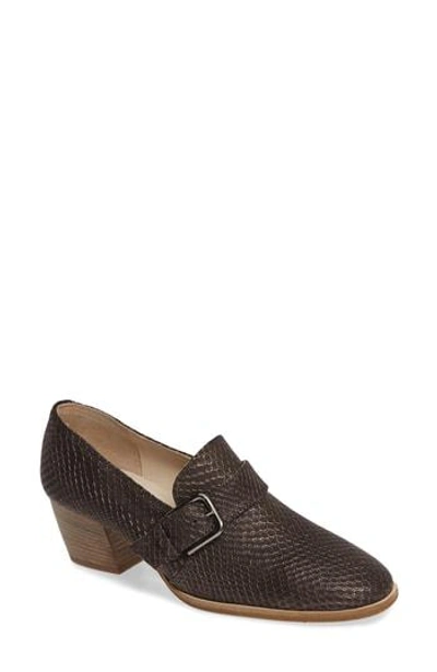 Amalfi By Rangoni Reginaldo Buckle Loafer In T Moro Brown