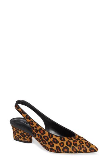 donald pliner slingback pumps