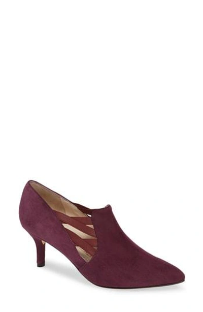 Amalfi By Rangoni Paolo Pump In Eggplant Suede