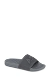 Apl Athletic Propulsion Labs Big Logo Techloom Knit Sport Slide In Black