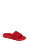 Apl Athletic Propulsion Labs Big Logo Techloom Slide Sandal In Red