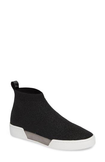 michael kors grover knit sneaker boot