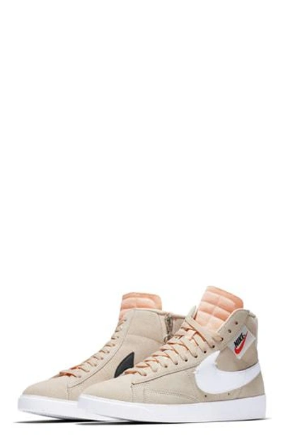 Nike Blazer Mid Rebel Sneaker In Guava Ice/ Summit White/ Black