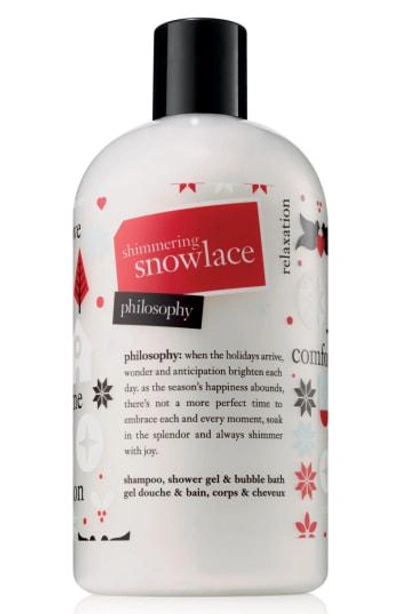 PHILOSOPHY SHIMMERING SNOW LACE SHAMPOO, SHOWER GEL & BUBBLE BATH 56250141000