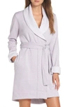 Ugg Blanche Ii Short Robe In Lavender Aura Heather