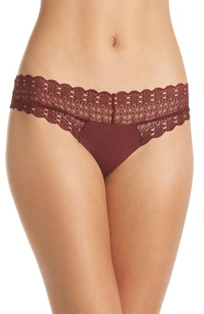Honeydew Intimates Skinz Lace Thong In Mc