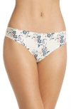 Honeydew Intimates Skinz Hipster Thong In Energy Floral