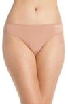 Calvin Klein Form Bikini In Warm Camel