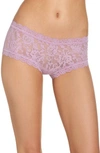 Hanky Panky 'signature Lace' Boyshorts In Water Lily