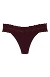 Natori Bliss Perfection Thong In Fig