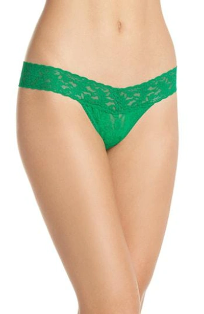 Hanky Panky Signature Lace Low Rise Thong In Garland Gr