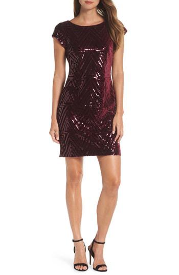 eliza j sequin sheath dresses