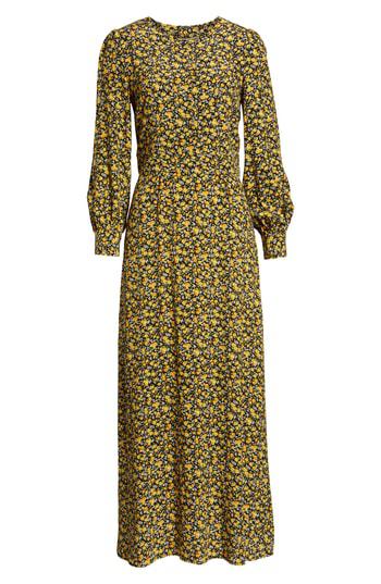 calvin klein ditsy floral dress