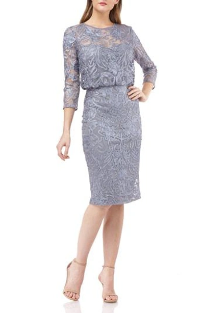 Js collections blouson soutache sheath dress online