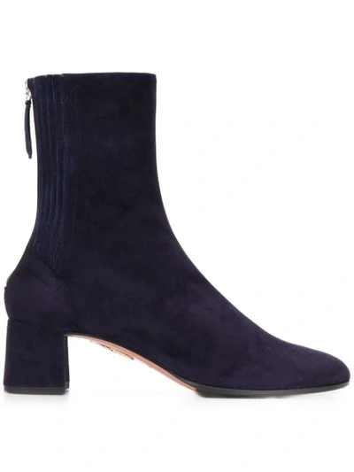 Aquazzura Saint Honoré Boots - 蓝色 In Blue