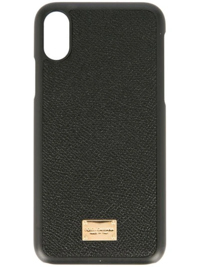 Dolce & Gabbana Logo Iphone X Case - Black
