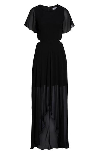 ali & jay cutout maxi dress