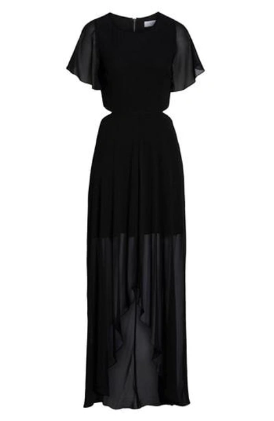 Ali & Jay Cutout Maxi Dress In Black