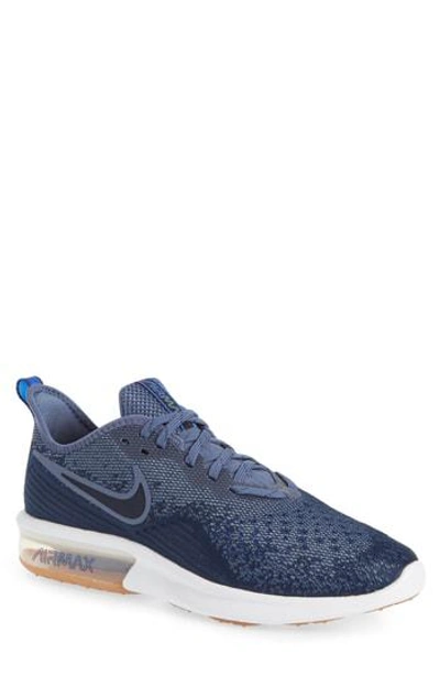 Air max sequent hot sale 4 blue