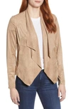 Kut From The Kloth Tayanita Faux Suede Jacket In Spice