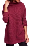 Free People Ottoman Slouchy Tunic In Plum