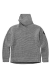 Canada Goose Williston Wool Turtleneck Sweater In Iron Grey