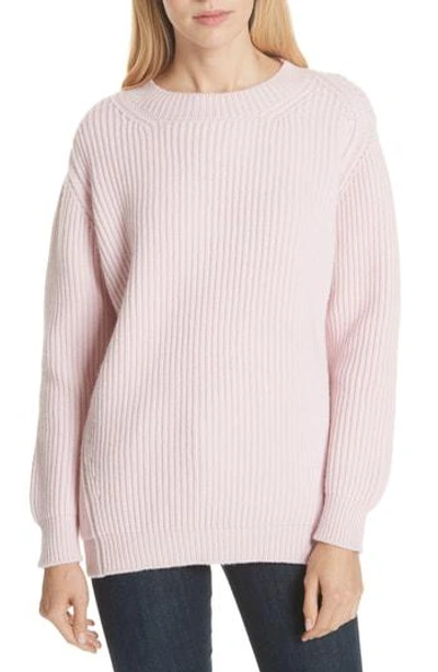Daughter Inver Ribbed Wool & Cashmere Sweater In Delicato