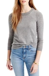 Jcrew Tippi Merino Wool Sweater In Heather Smoke