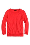 Jcrew Tippi Merino Wool Sweater In Bright Cerise
