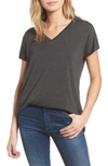 Amour Vert Liv Dolman Tee In Anthracite