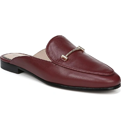 Sam Edelman Laurna Mule In Dark Cherry Leather ModeSens