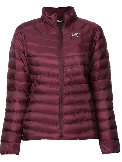 Arc'teryx Quilted Jacket In Red