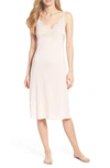 Natori Luxe Shangri-la Nightgown In Blush