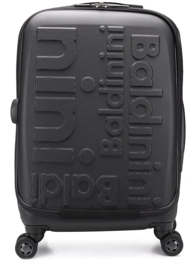 Baldinini Set 315 Logo Embossed Suitcase - Black