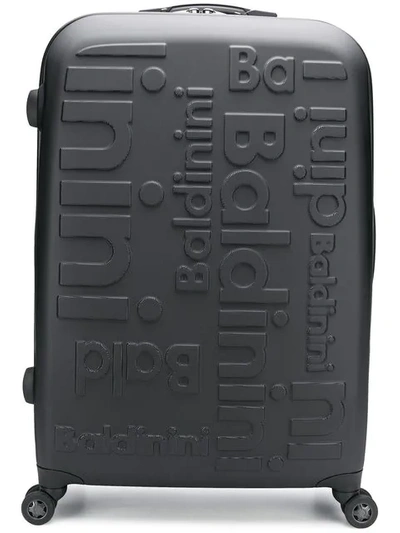 Baldinini Set 315 Logo Embossed Suitcase - Black